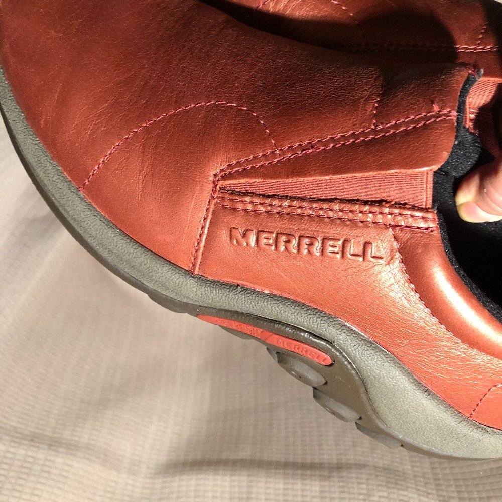 Merrell women jungle mocs rusty orange slip on, 9 - Picture 9 of 11
